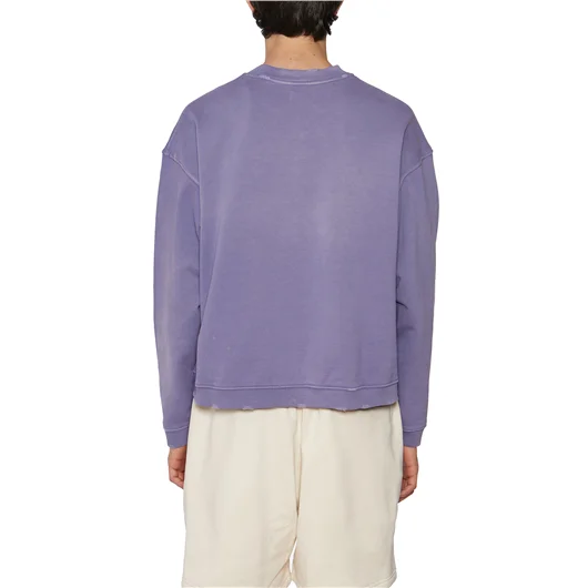 GUESS USA FELPA GIROCOLLO IN COTONE