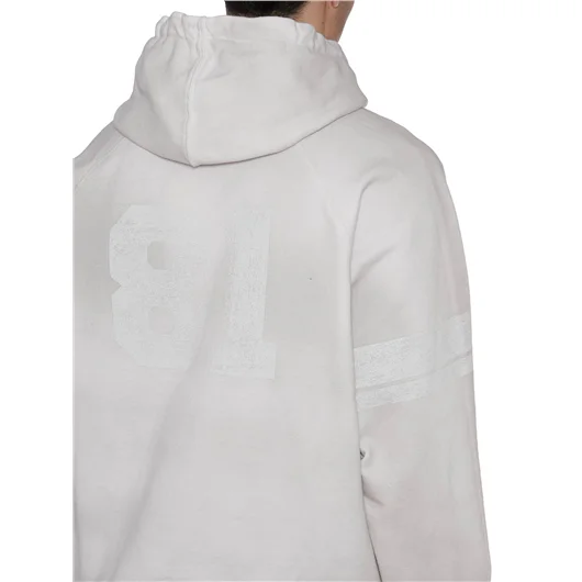 GUESS USA FELPA IN COTONE CON CAPPUCCIO