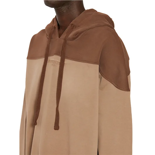 GUESS USA FELPA IN COTONE CON CAPPUCCIO