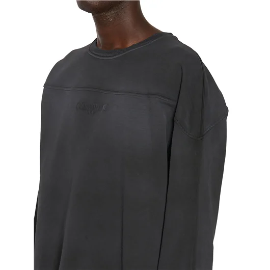 GUESS USA FELPA LOGO IN COTONE