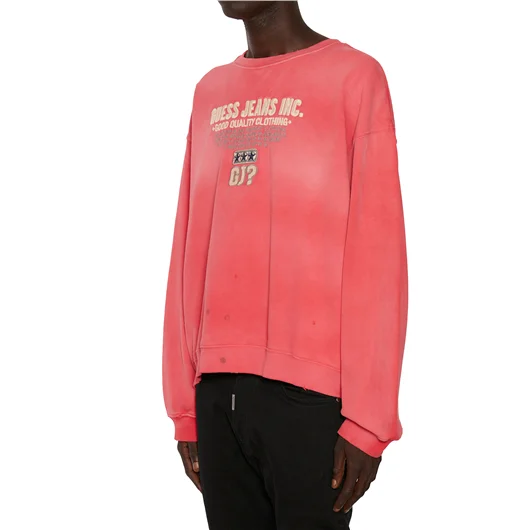 GUESS USA FELPA LOGO IN COTONE