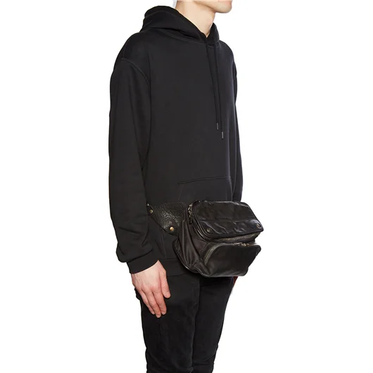 GUIDI MARSUPIO IN PELLE E NYLON