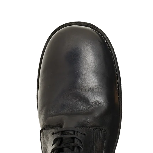 GUIDI STIVALE ALLACCIATO IN PELLE CON ZIP