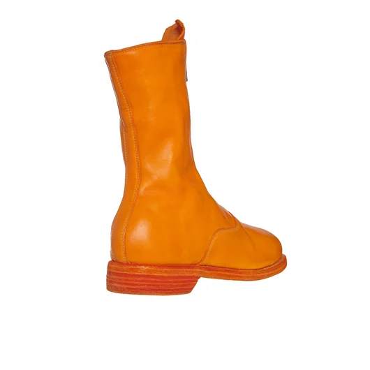 GUIDI STIVALE IN PELLE CON ZIP