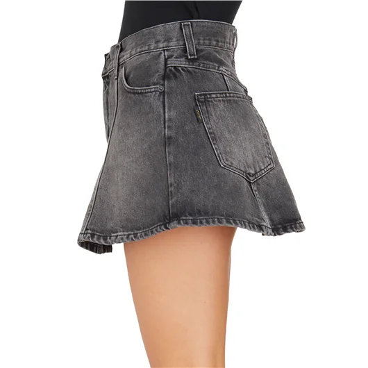 HAIKURE GONNA CORTA MARGAUX MEDIUM BLACK