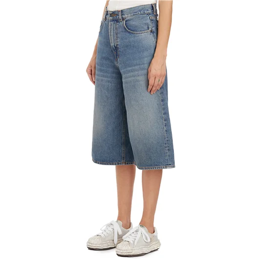 HAIKURE JEANS 3/4 BELLE OIL BLUE