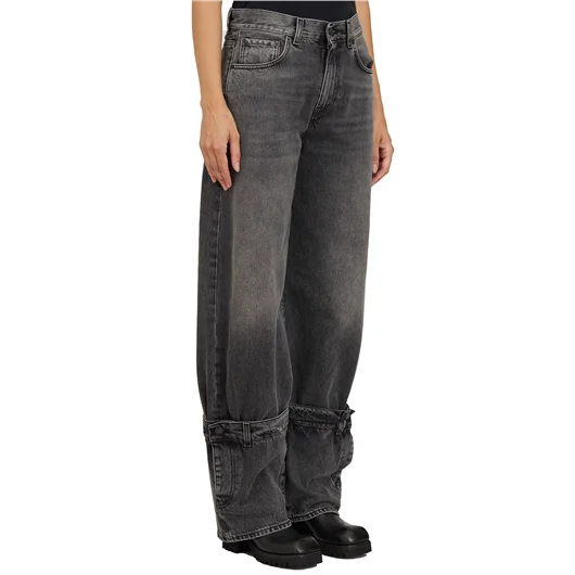 HAIKURE JEANS HURLEY MEDIUM BLACK