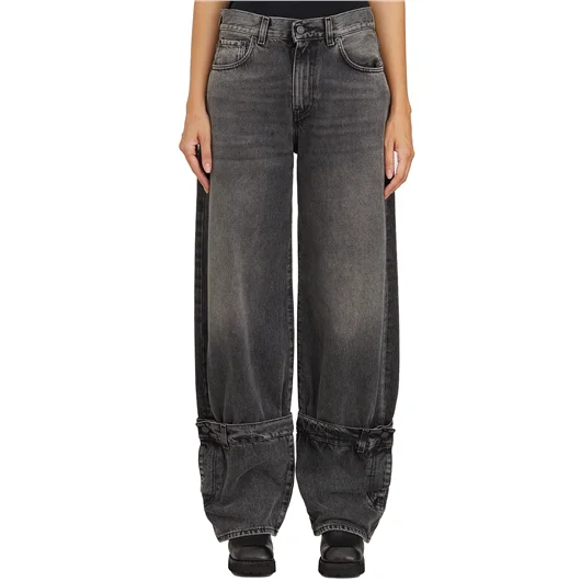 HAIKURE JEANS HURLEY MEDIUM BLACK