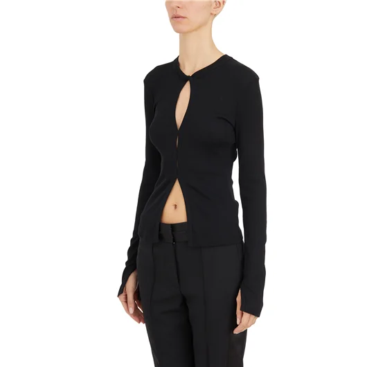 HELMUT LANG MAGLIA M/L A COSTINE