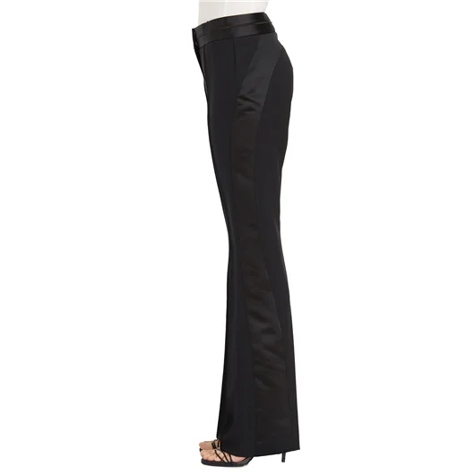 HELMUT LANG PANTALONE IN LANA BOOTCUT
