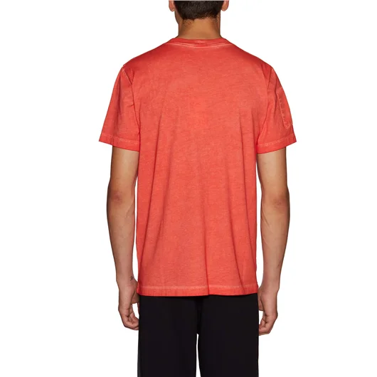 HELMUT LANG T-SHIRT IN COTONE MILITARY