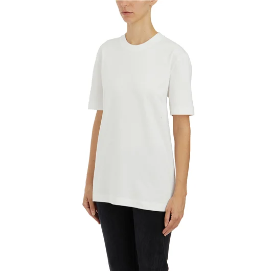 HELMUT LANG T-SHIRT LOGO IN COTONE