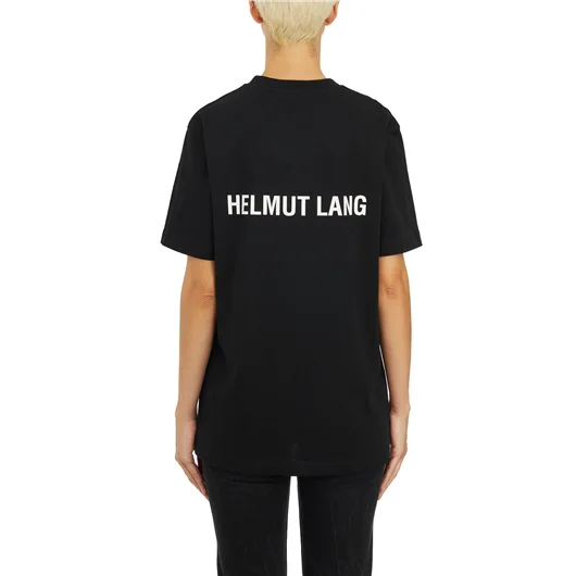 HELMUT LANG T-SHIRT LOGO IN COTONE