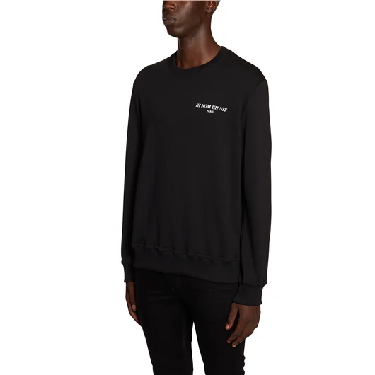 IH NOM UH NIT FELPA IN COTONE GIROCOLLO