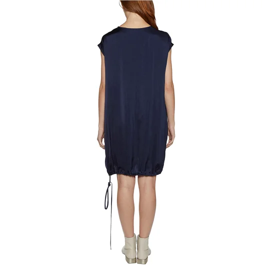 ILARIA NISTRI ABITO MEZZA MANICA IN RASO