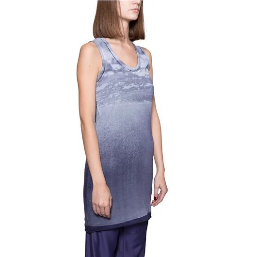 ILARIA NISTRI TANK TOP STAMPATO