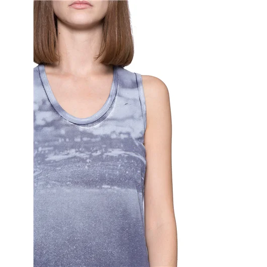 ILARIA NISTRI TANK TOP STAMPATO