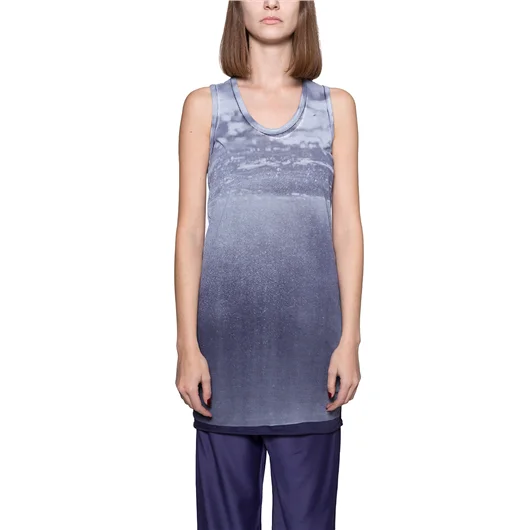 ILARIA NISTRI TANK TOP STAMPATO