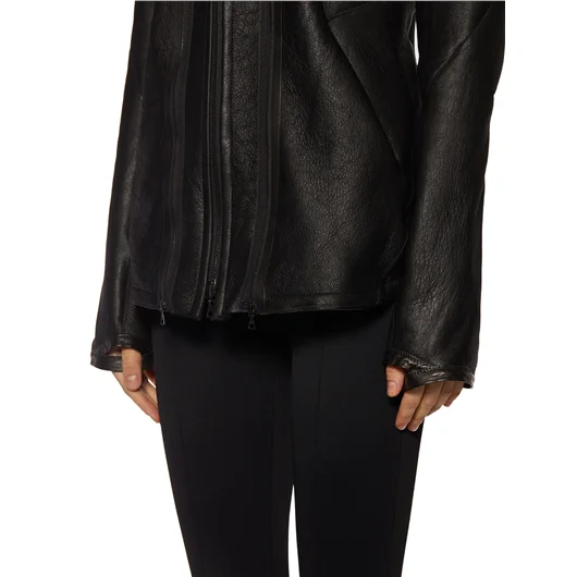 ISAAC SELLAM GIUBBOTTO IN MONTONE REVERSIBILE