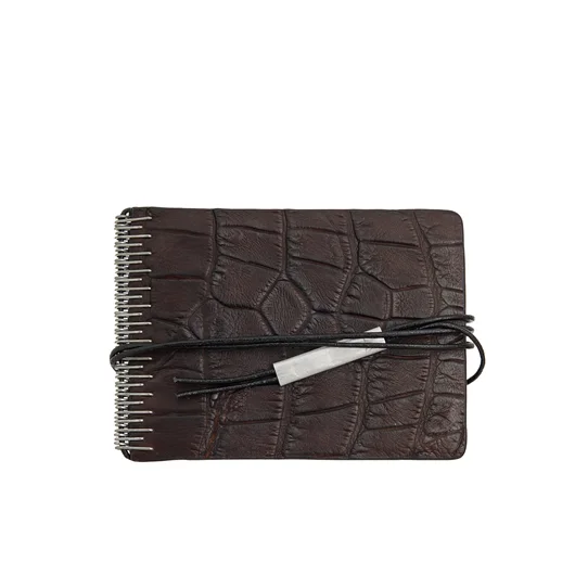 ISAAC SELLAM PORTAFOGLIO IN PELLE DI ALLIGATORE