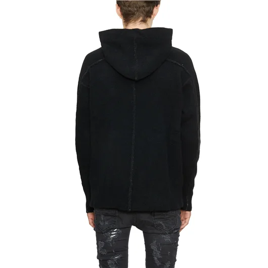 ISABEL BENENATO MAGLIA IN LANA CON CAPPUCCIO