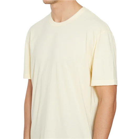 JAMES PERSE T-SHIRT GIROCOLLO IN COTONE