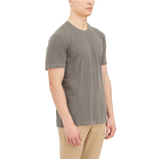 JAMES PERSE T-SHIRT GIROCOLLO IN COTONE