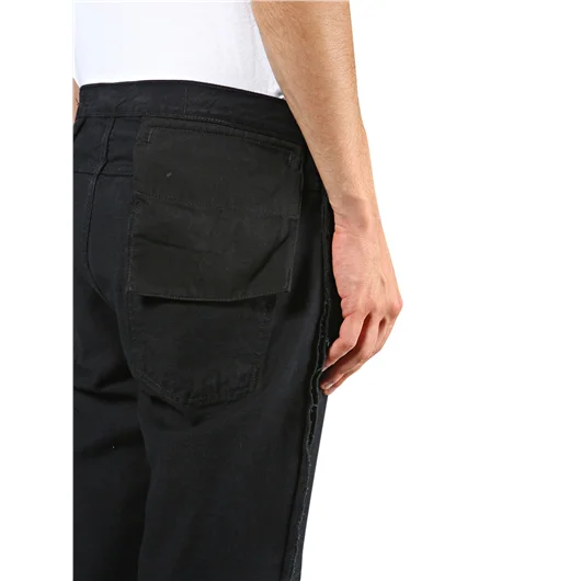 BEN TAVERNITI UNRAVEL JEANS IN DENIM DOUBLE LAYER REVERSE