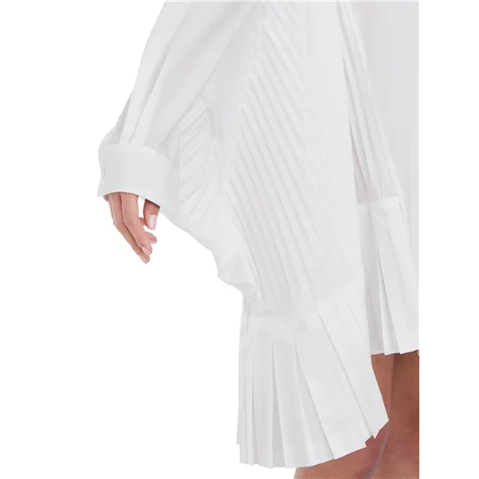 JUNYA WATANABE CAMICIA PLISSETTATA