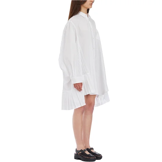 JUNYA WATANABE CAMICIA PLISSETTATA