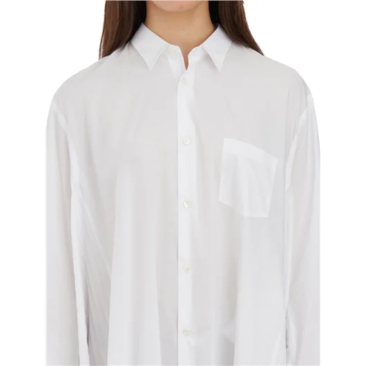 JUNYA WATANABE CAMICIA PLISSETTATA