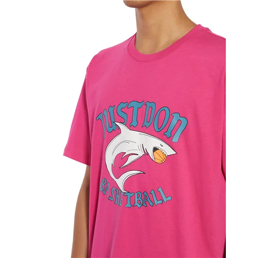 JUST DON T-SHIRT GIROCOLLO IN COTONE