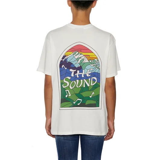 JUST DON T-SHIRT GIROCOLLO IN COTONE