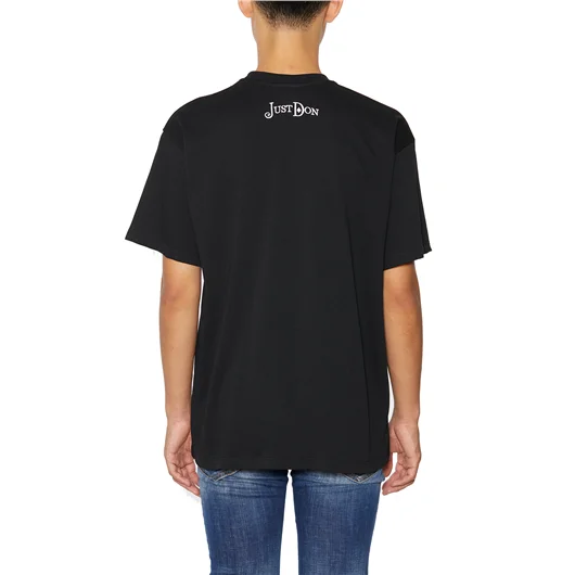 JUST DON T-SHIRT GIROCOLLO IN COTONE