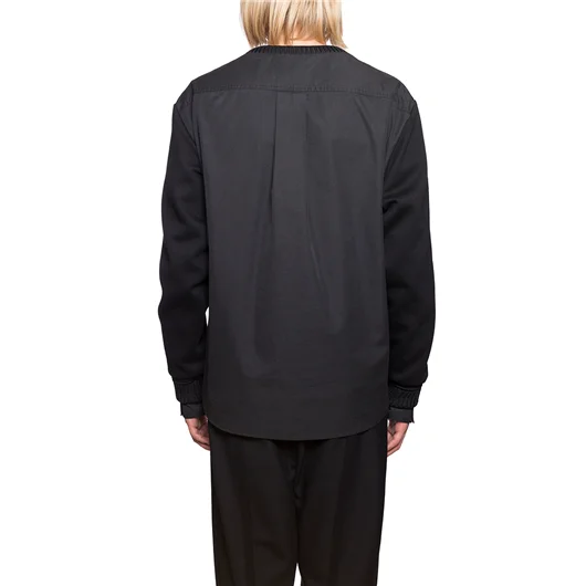 JUUN J FELPA CAMICIA IN JERSEY DI COTONE