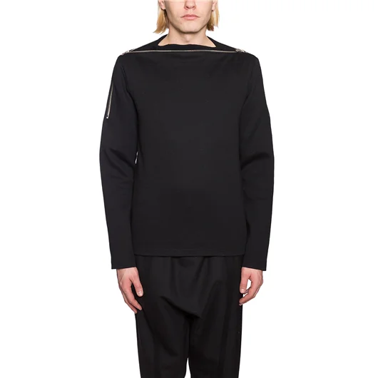 JUUN J FELPA CON COLLO IN MAGLIA