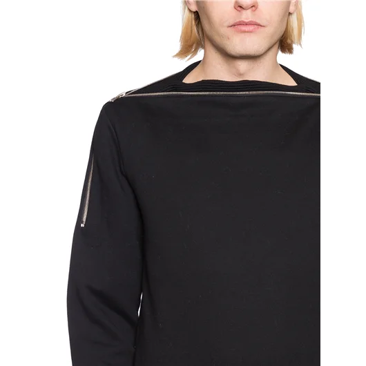 JUUN J FELPA CON COLLO IN MAGLIA