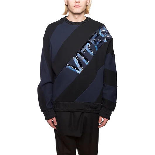 JUUN J FELPA GIROCOLLO OVERSIZE