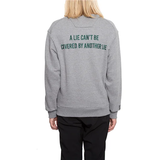 JUUN J FELPA RICAMATA CON STAMPA