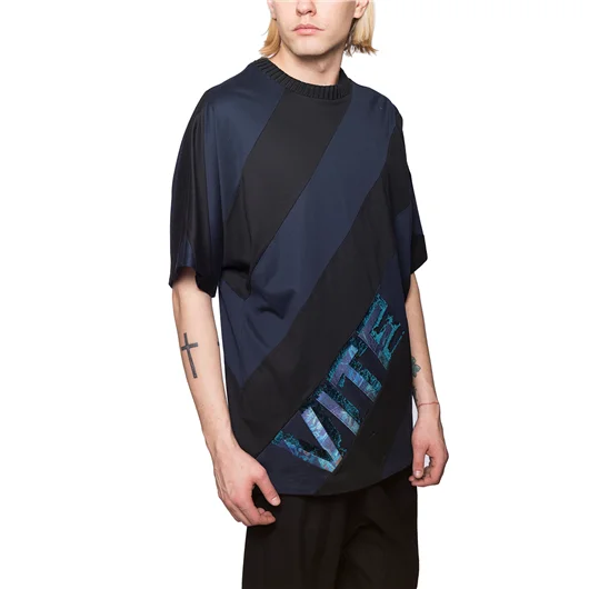 JUUN J T-SHIRT OVERSIZE IN COTONE
