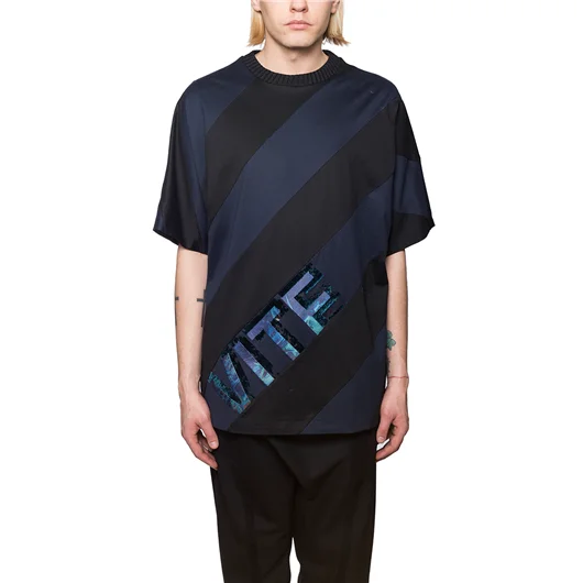JUUN J T-SHIRT OVERSIZE IN COTONE