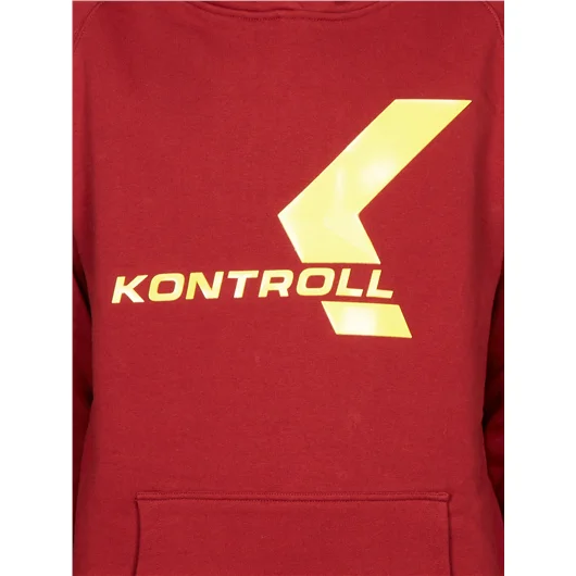 KAPPA KONTROLL FELPA IN COTONE CON LOGO IN GOMMA