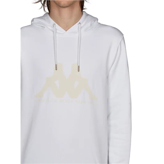 KAPPA KONTROLL FELPA IN COTONE CON LOGO