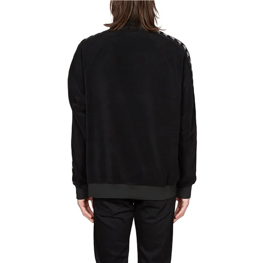 KAPPA KONTROLL FELPA IN PILE CON LOGO