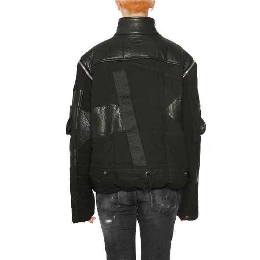 KERVIN MARC BOMBER MILITARE PATCHWORK