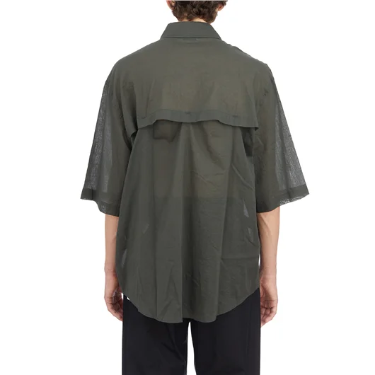 LEMAIRE CAMICIA M/C DOUBLE POCKET