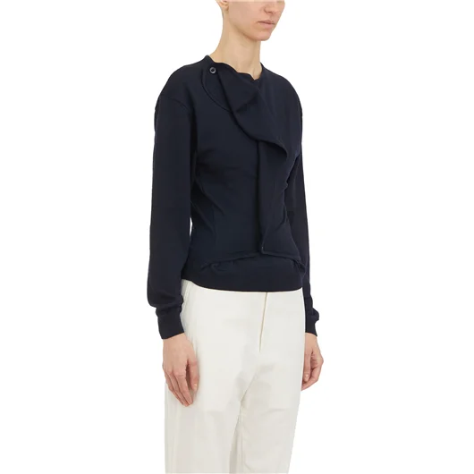 LEMAIRE CARDIGAN TROMPE L'OEIL