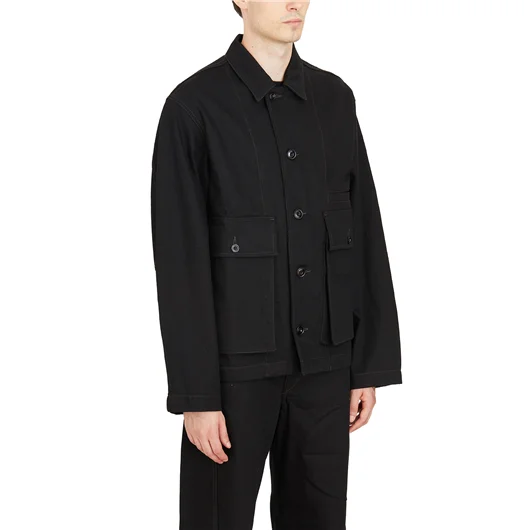 LEMAIRE GIACCA BOXY IN COTONE