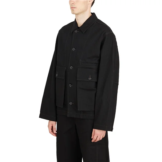 LEMAIRE GIACCA BOXY IN COTONE