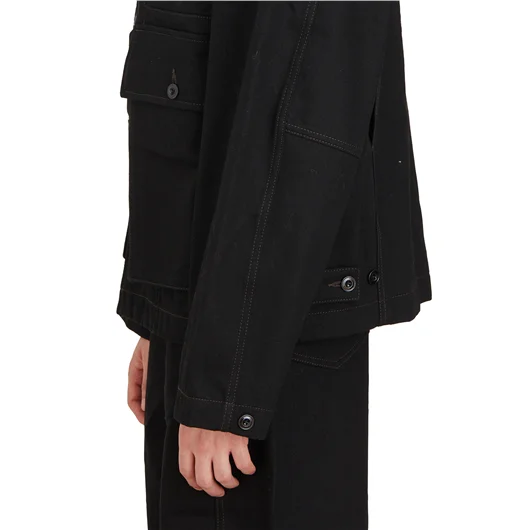 LEMAIRE GIACCA BOXY IN COTONE